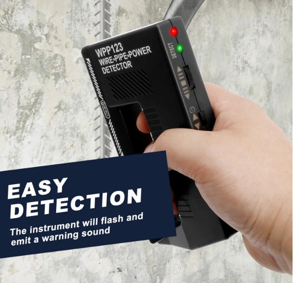 Pipe Detector Wall Scanner - Detektor Logam 2 in 1 WPP123
