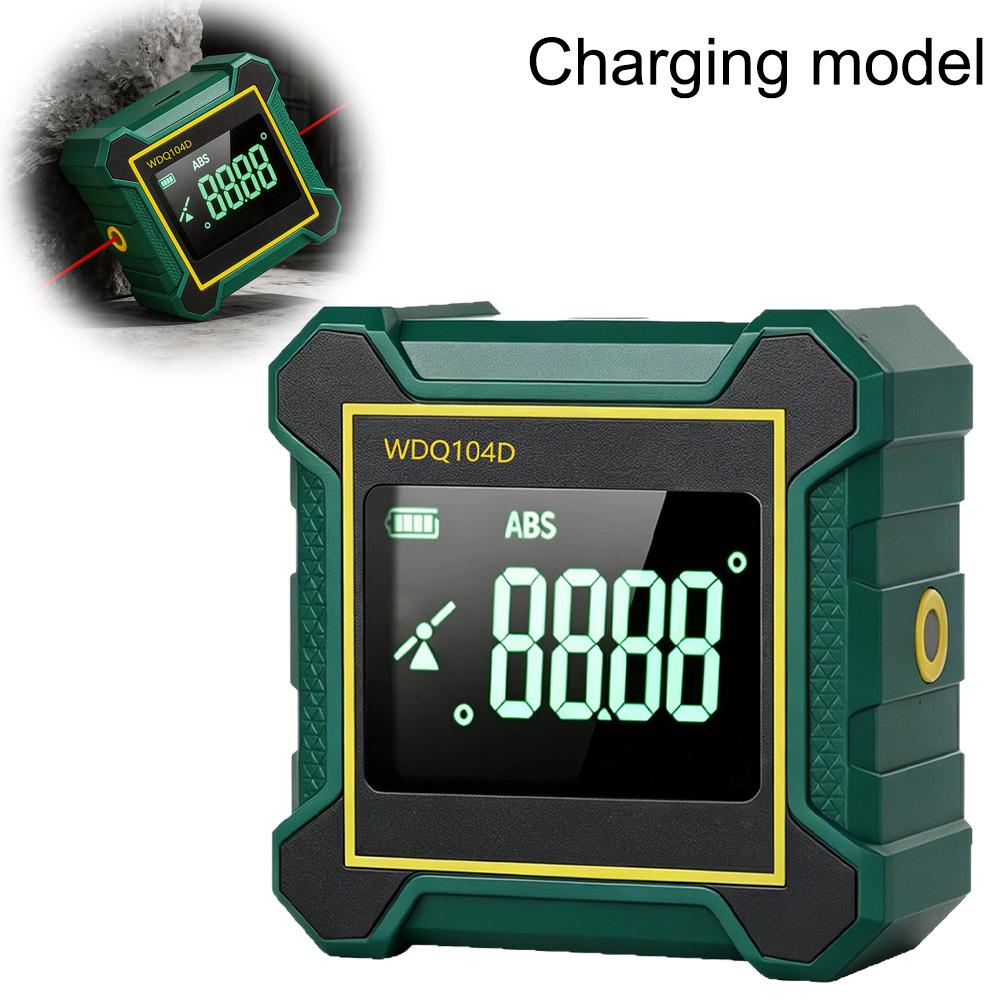 Stud Finder With Laser Level - Alat Pengukur Sudut Digital, Busur Derajat,