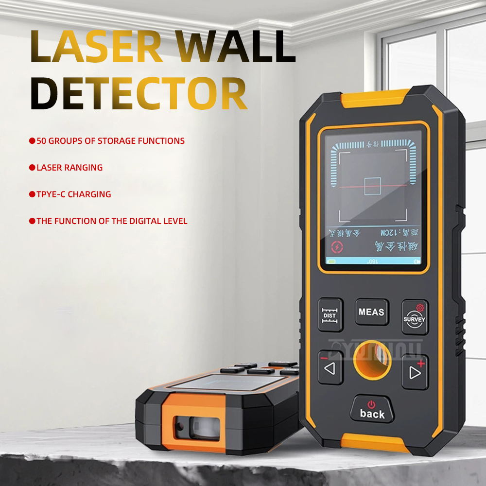 Wall Scanner Rebar Detector - Pencari posisi logam pipa dan tulangan