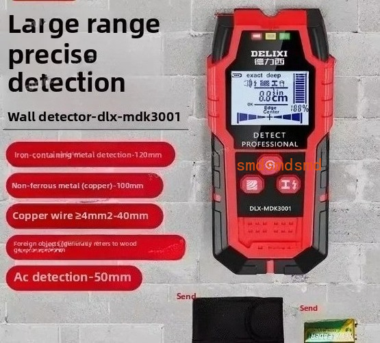 Wall Scanner For Concrete - Pemindai Garis Gelap Multifungsi yang Diperkuat