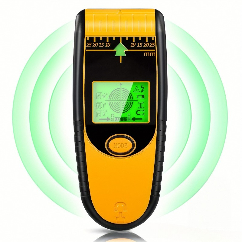 Wall Scanner Rebar Detector - Pencari Tiang Dinding Multifungsi, Detektor Logam,