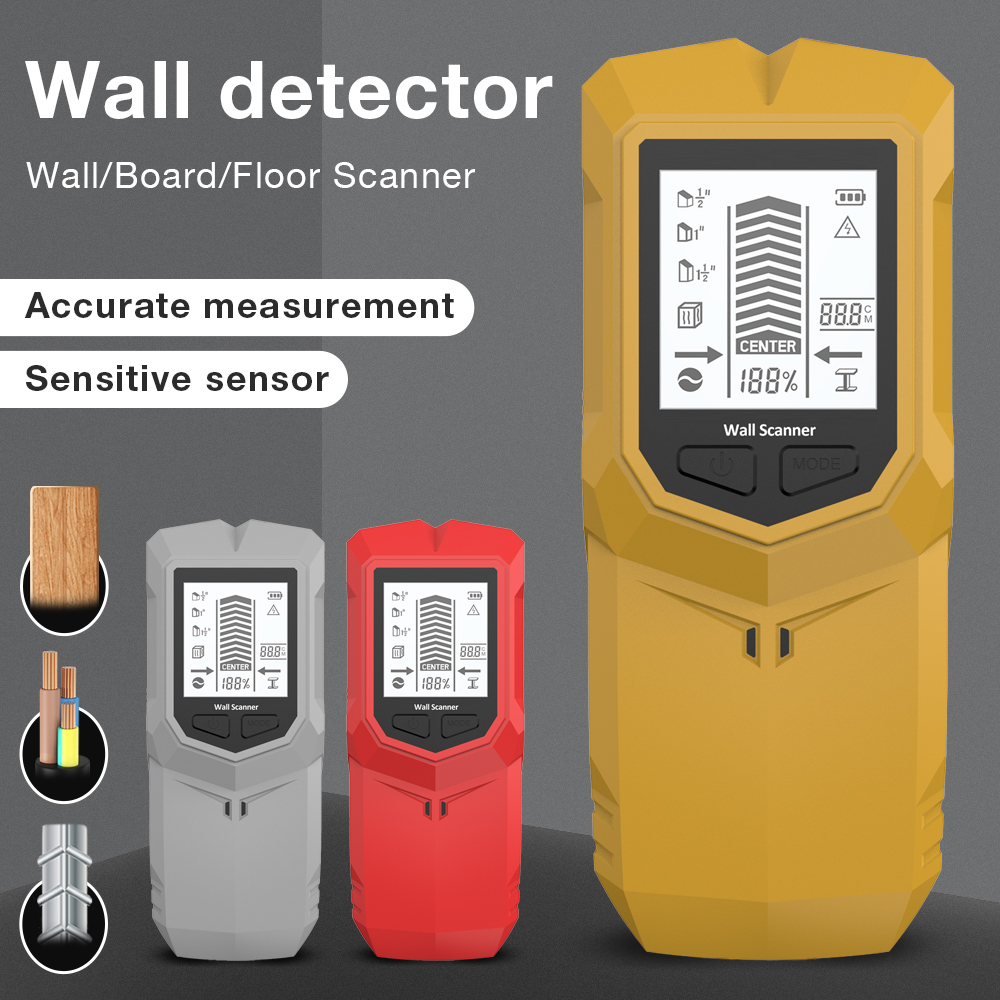 Pipe Detector Wall Scanner - Detektor Logam Dinding Genggam HW-910 6