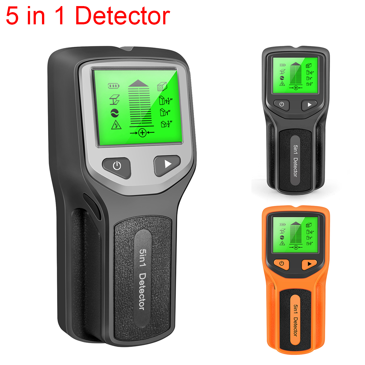 Stud Finder Wall Scanner 5 In 1 - 5 in 1 Detektor Logam Detektor
