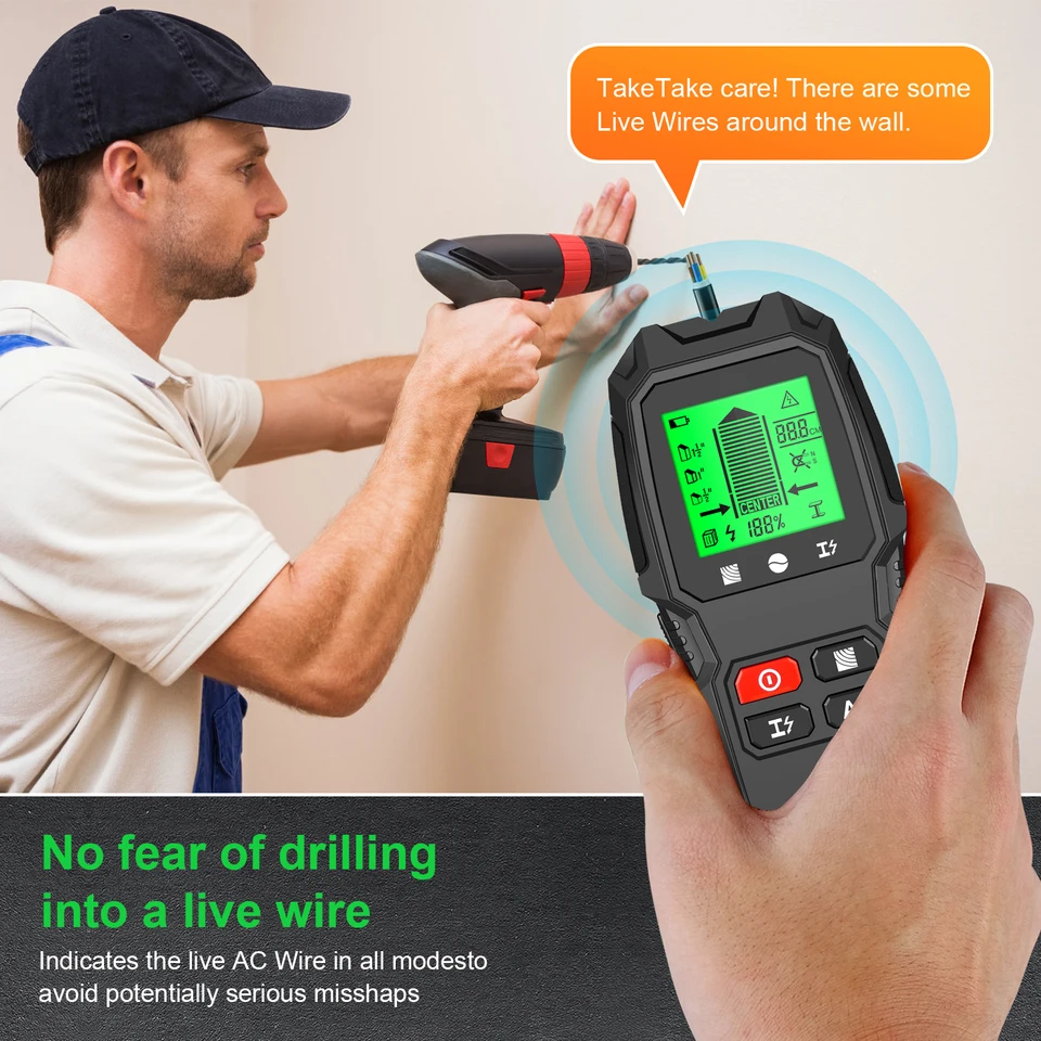 HW-QB6, Alat Pendeteksi dan Pe - Stud Finder Center Finder Edge ulasan dan harga