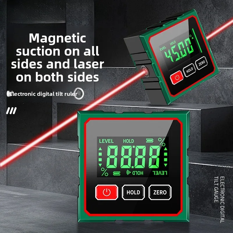 Pengukur Sudut Digital Magneti - Stud Finder With Laser Level ulasan dan harga