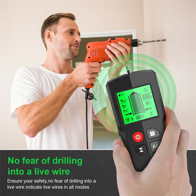 AA94-1 Alat Pencari Stud Dindi - Stud Finder Center Finder Edge ulasan dan harga