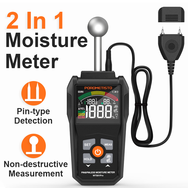 WTS01Pro Detektor Kelembapan P - Wall Scanner For Concrete ulasan dan harga