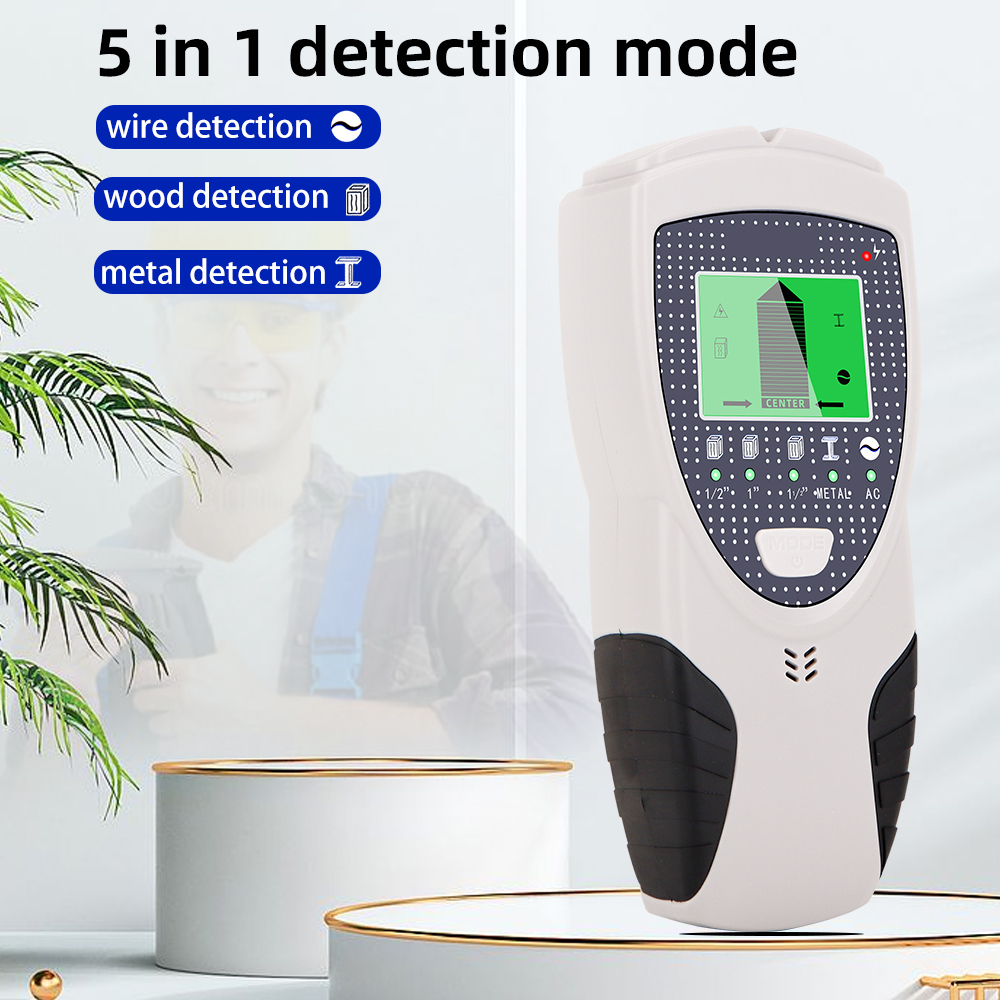 Pemindai Dinding 5-in-1 Portab - Stud Finder Wall Scanner 5 In 1 ulasan dan harga