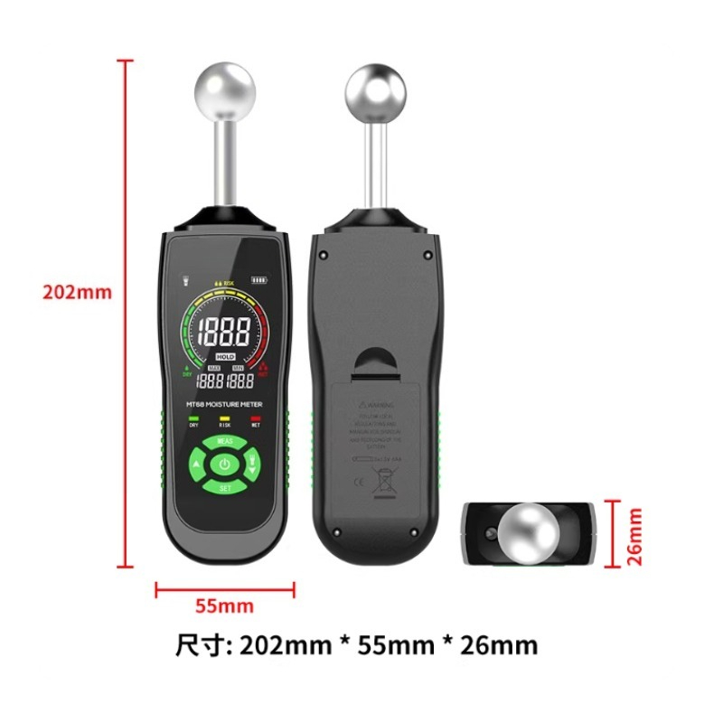 Alat Uji Kelembapan Kayu Induk - Moisture Meter Wall Wood ulasan dan harga