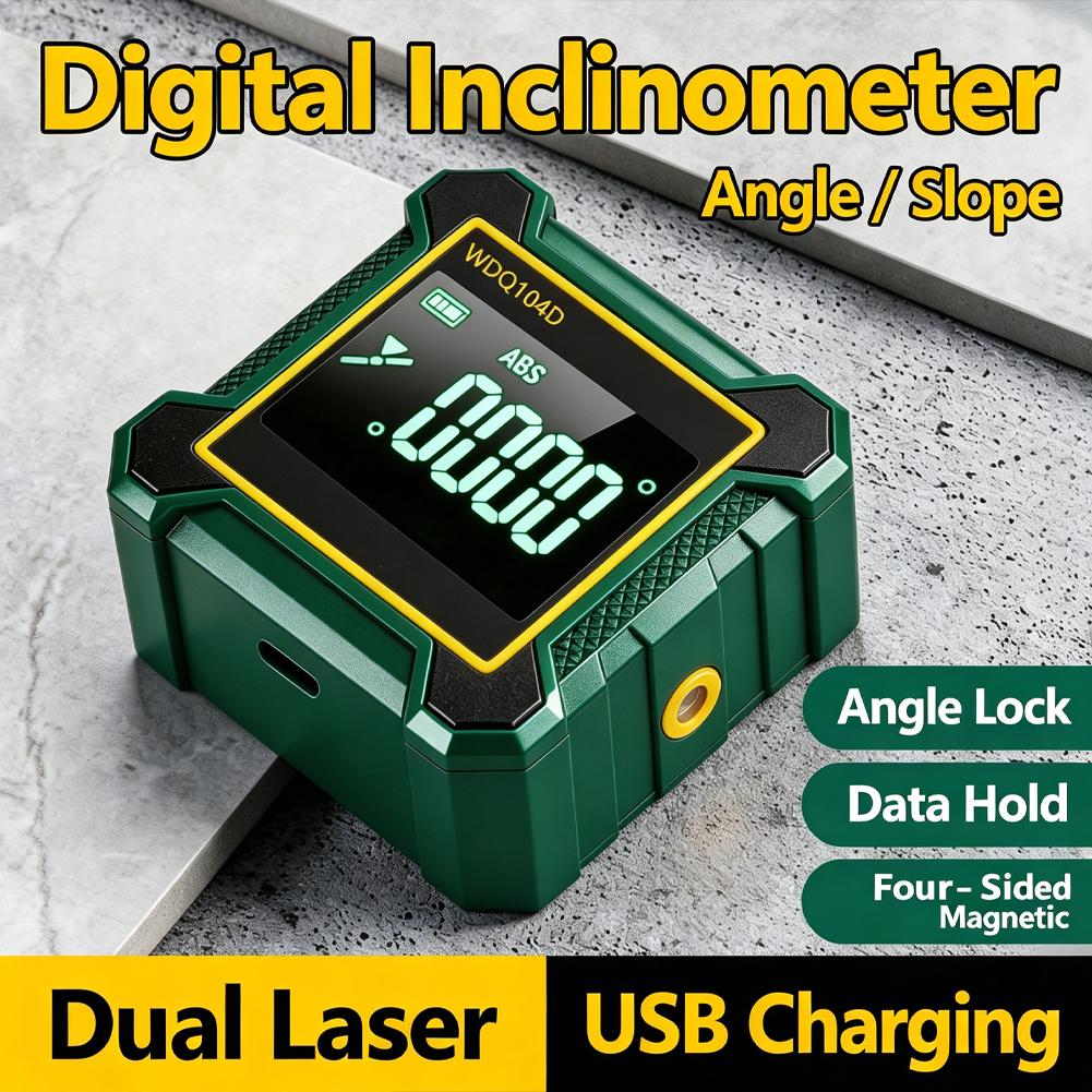Alat Pengukur Sudut Digital, B - Stud Finder With Laser Level ulasan dan harga