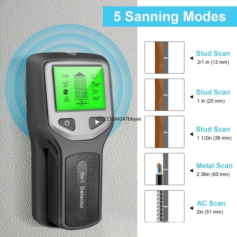 HW430 Alat Pengukur Multifungs - Stud Finder Wall Scanner 5 In 1 ulasan dan harga