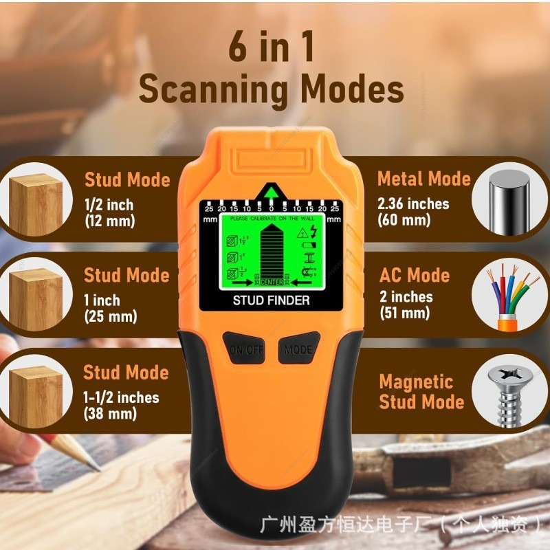 Alat Pemindai Dinding Multifun - Wall Scanner Rebar Detector ulasan dan harga