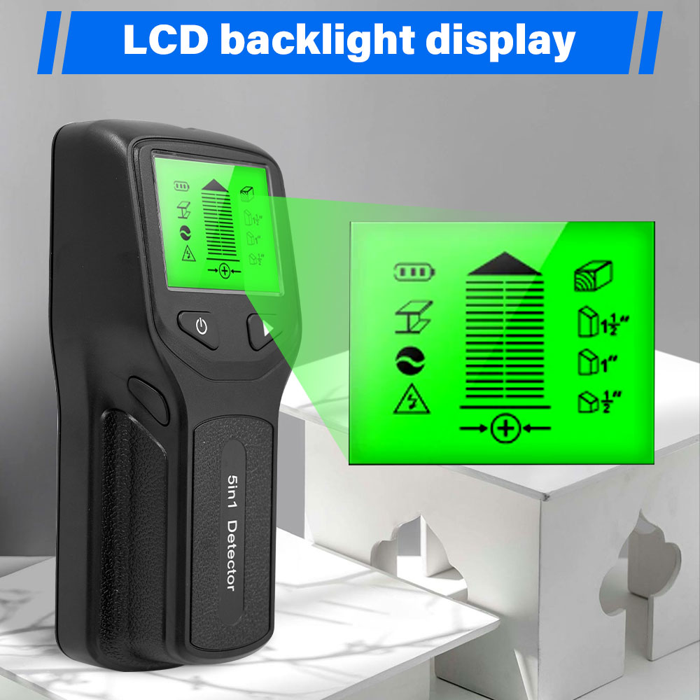 Alat Pemindai Dinding 5-in-1,  - Stud Finder Wall Scanner 5 In 1 ulasan dan harga