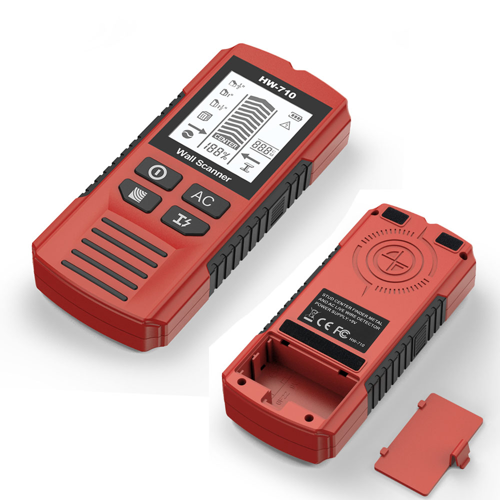 Detektor Logam Dinding 6 in 1  - Wall Scanner Rebar Detector ulasan dan harga