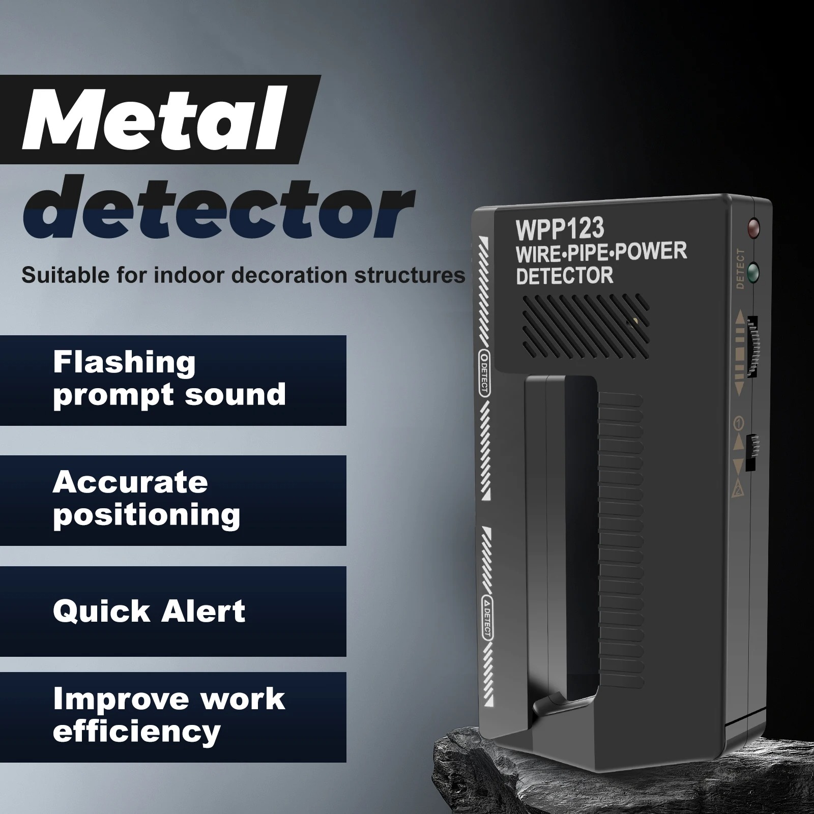 Detektor Logam Genggam Sensiti - Pipe Detector Wall Scanner ulasan dan harga