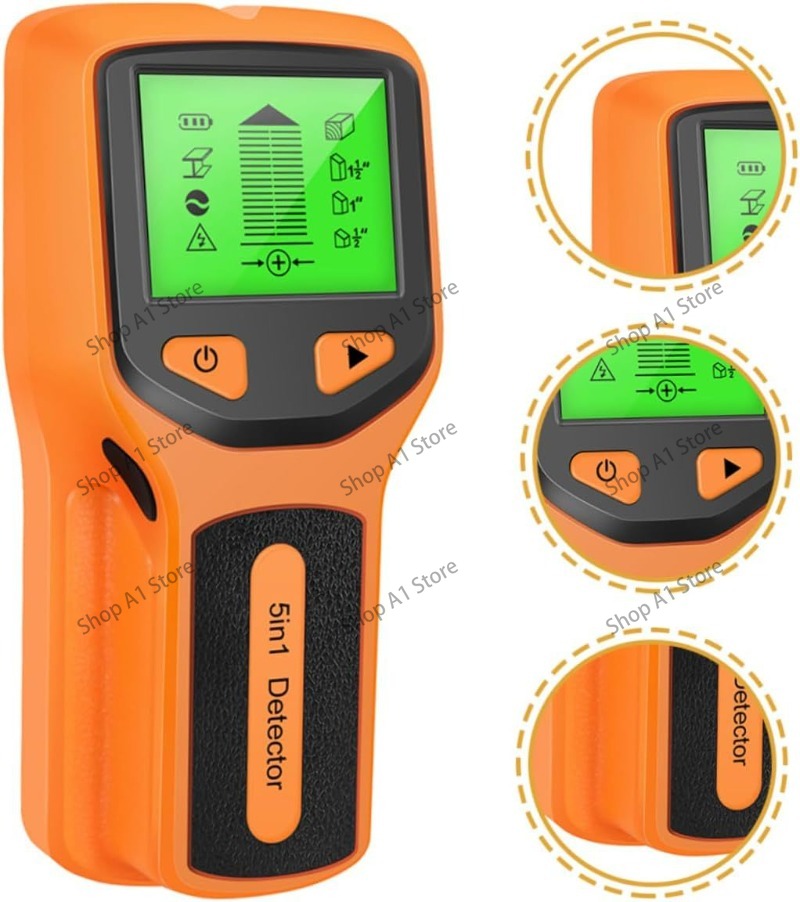 Detektor Dinding Genggam 5 in  - Stud Detector With Metal Ac Wire ulasan dan harga