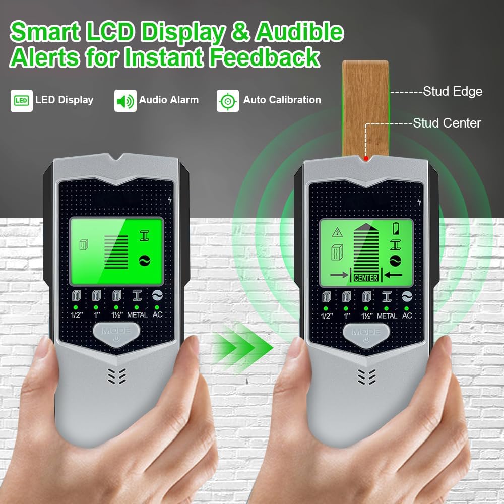Pencari Stud di Dinding, Detek - Stud Finder Center Finder Edge ulasan dan harga