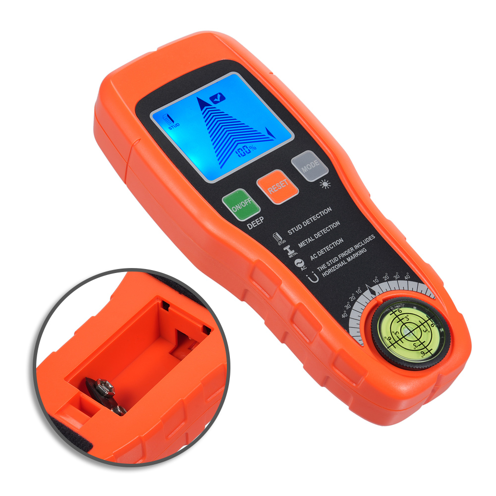 Detektor Dinding Genggam 7-in- - Stud Detector With Metal Ac Wire ulasan dan harga