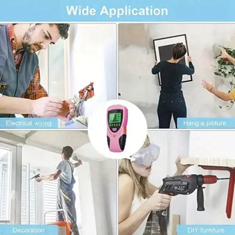 Pemindai Dinding 5-in-1 Detekt - Stud Finder Center Finder Edge ulasan dan harga