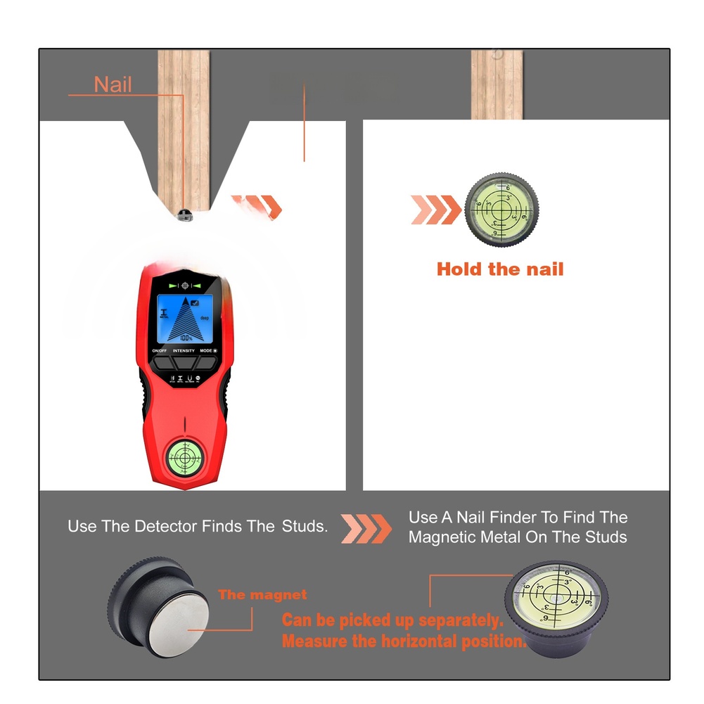 7-in-1 Alat Pemindai Dinding u - Stud Detector With Metal Ac Wire ulasan dan harga