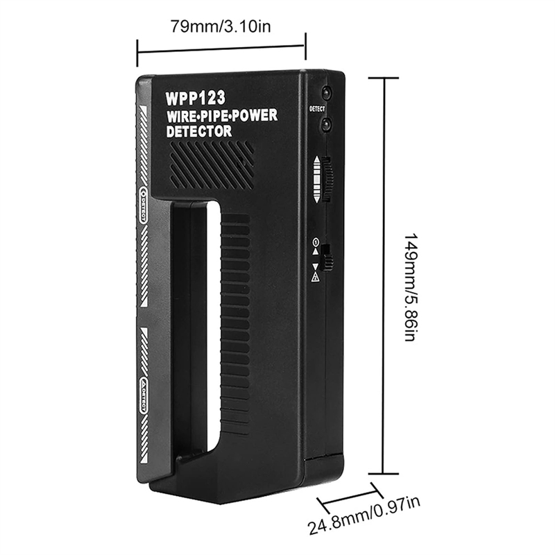 A20F-Detektor Logam Pemindai D - Pipe Detector Wall Scanner ulasan dan harga