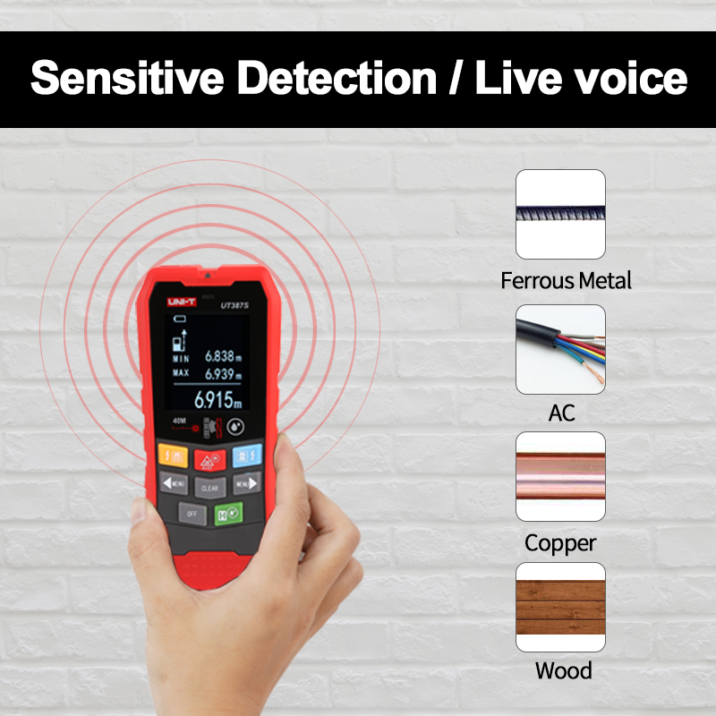 UNI-T 4 In 1 Detektor Logam UT - Stud Detector With Metal Ac Wire ulasan dan harga