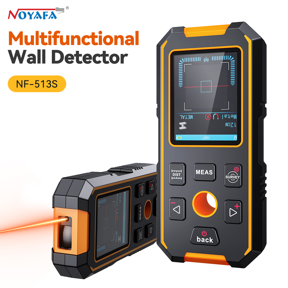 NOYAFA Detektor Logam Genggam  - Wall Scanner Rebar Detector ulasan dan harga