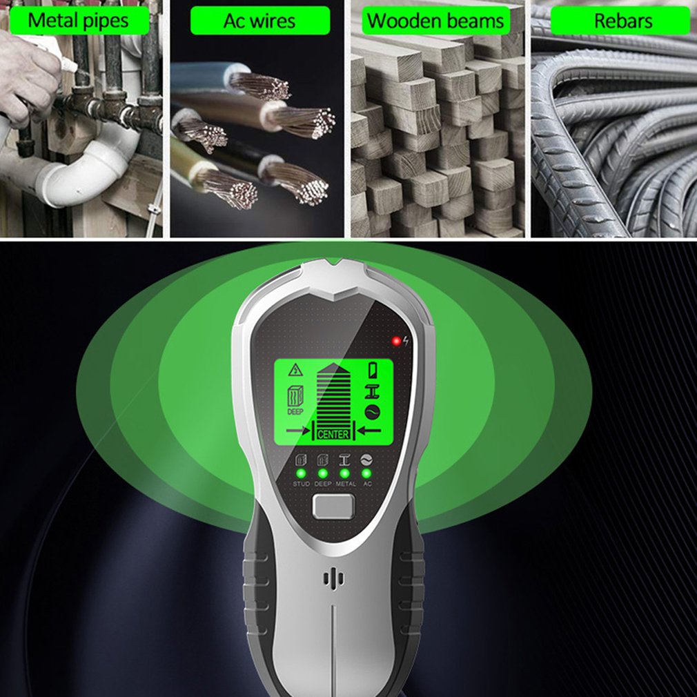 Detektor Stud 4 in 1, Pencari  - Stud Finder Center Finder Edge ulasan dan harga