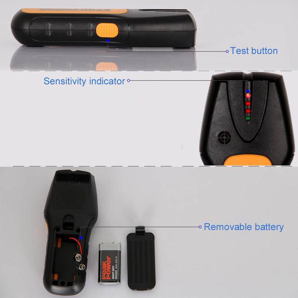 Detektor Logam yang Dipasang d - Wall Scanner Rebar Detector ulasan dan harga