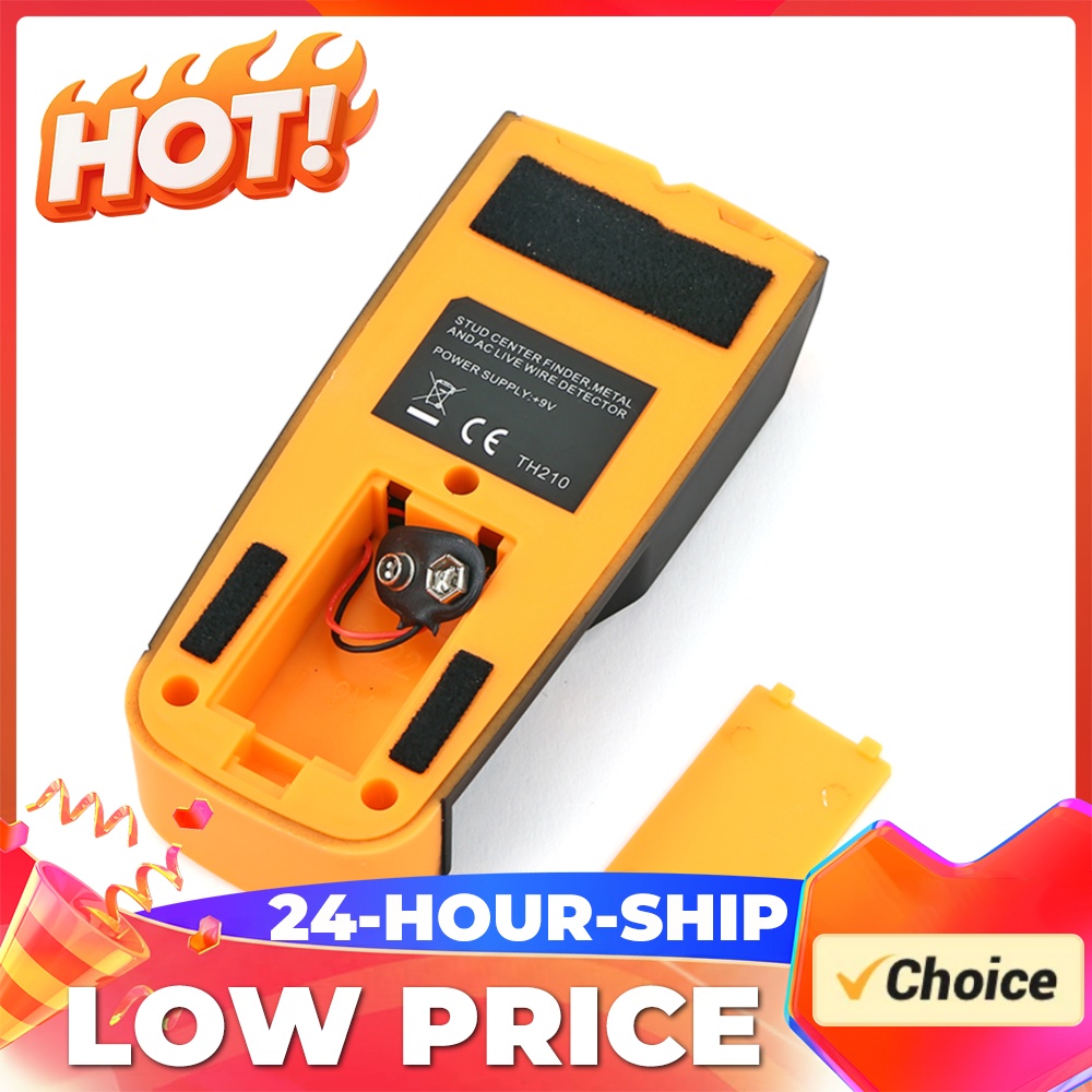 Detektor Logam, Alat Pencari T - Stud Detector With Metal Ac Wire ulasan dan harga